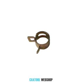 Galvanizált rugó tömlőbilincs 10 mm