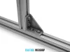 B6 sarokelem 20 x 40 mm, 6-os horonyhoz