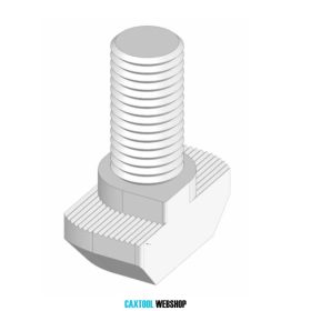 B10 kalapácsfejű csavar M8x30