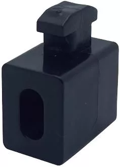 B8 Variofix-block 8 síkfelület rögzítéséhez, PVC, fekete