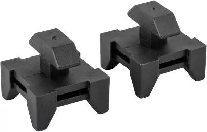B10 Kábeltartó N10 kétirányú Nylon, fekete