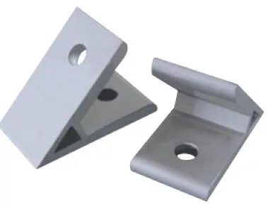 B10 sarokelem 45 fok 45x45 mm, 10-es horonyhoz