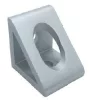 B10 sarokrögzítő 45x45 mm, 10-es horonyhoz