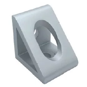B10 sarokrögzítő 45x45 mm, 10-es horonyhoz