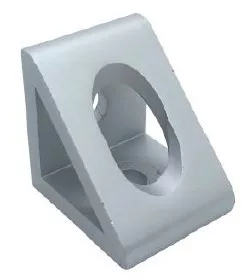B10 sarokrögzítő 45x45 mm, 10-es horonyhoz