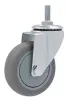 Ipari kerék forgó, menetes csapszeggel 100x32 mm, 300 kg/4 kerék, M12, Zinc plated