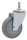 Ipari kerék forgó, menetes csapszeggel 100x32 mm, 300 kg/4 kerék, M12, Zinc plated