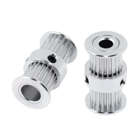 GT2-6mm T20 dupla bordáskerék 5mm furat