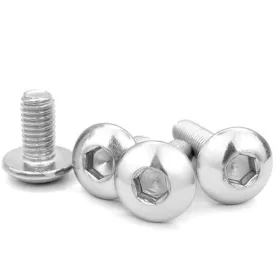   Félgömbfejű belső kulcsnyílású csavar DIN 7380 10.9 horganyzott M6x60