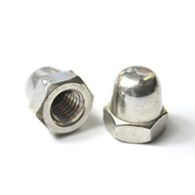 Kúpos zárt anya DIN 1578 A2 M5