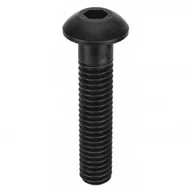   Félgömbfejű belső kulcsnyílású csavar DIN 7380 10.9 DSB fekete M5x30