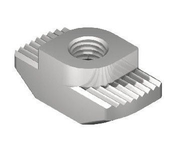 B10 horonyanya 19x9,7x8,8 mm, M8 10-es horonyhoz