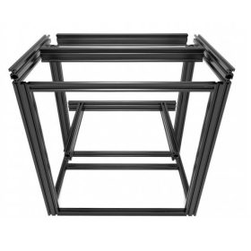 D-BOT 200x300 3D nyomtató alumínium váz (fekete)