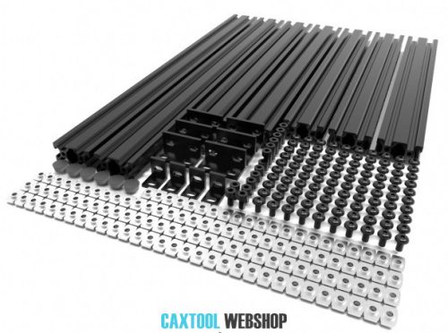 AM8 3D nyomtató alumínium váz - Anet A8 upgrade (fekete)