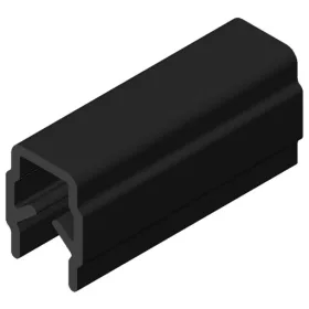 B8 Horonytakaró profil fekete (2x1000 mm)