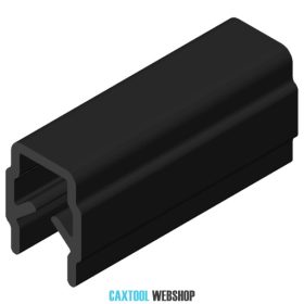 I5 Horonytakaró profil fekete (2x1000 mm)